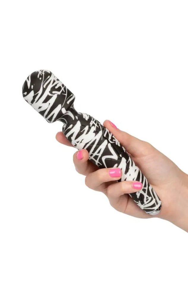 Vibrators Cal Exotics Cal Exotics Hype Massager Wand Black
