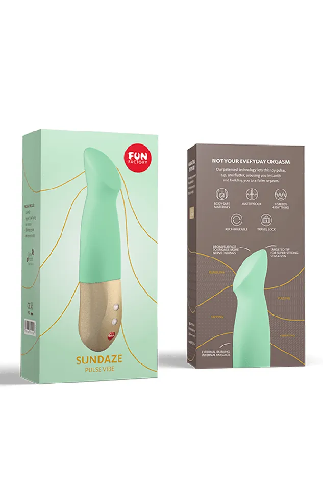 Vibrators Fun Factory Sundaze Pulsator Pistachio Fun Factory