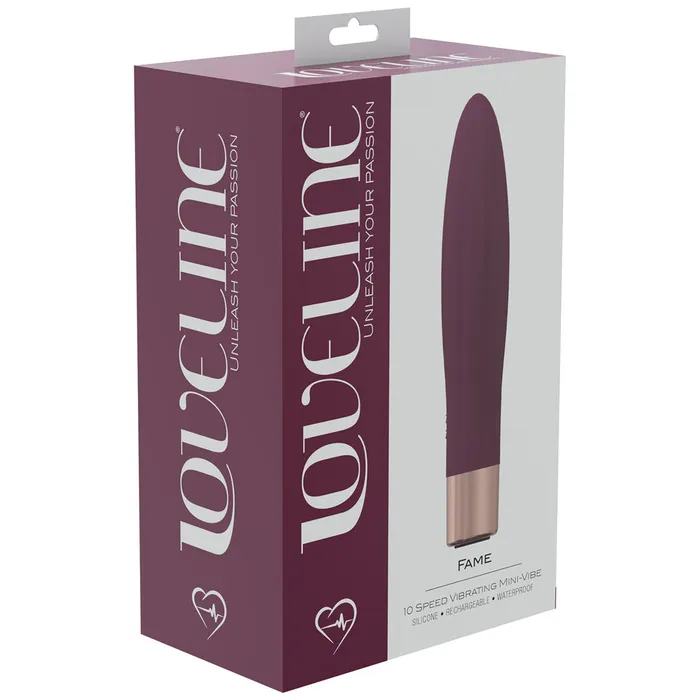 Vibrators Shots Toys Shots Loveline Fame Burgundy