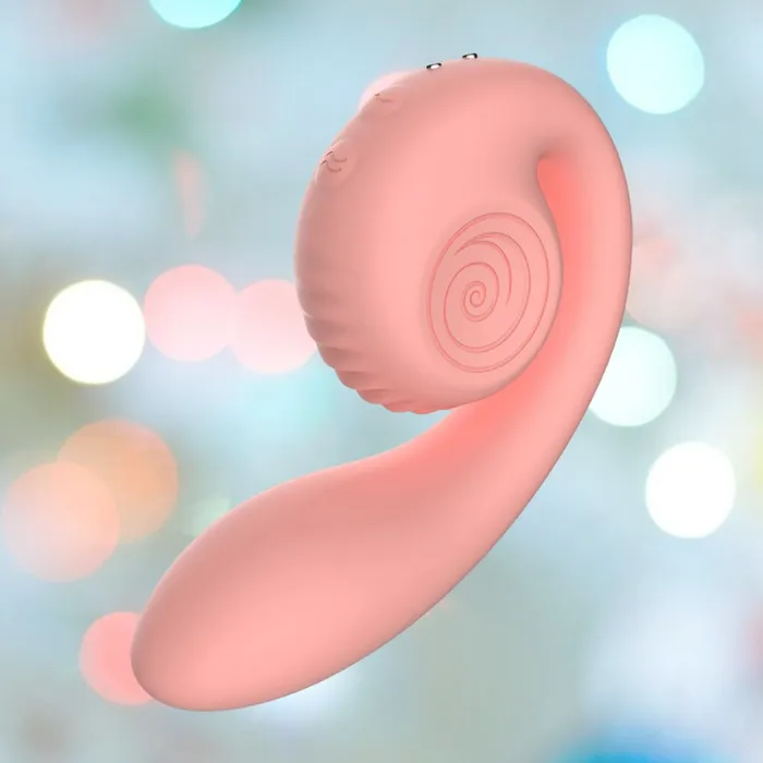 Vibrators Snail Vibe Snail Vibe Gizi GSpot Stimulator Peachy Pink