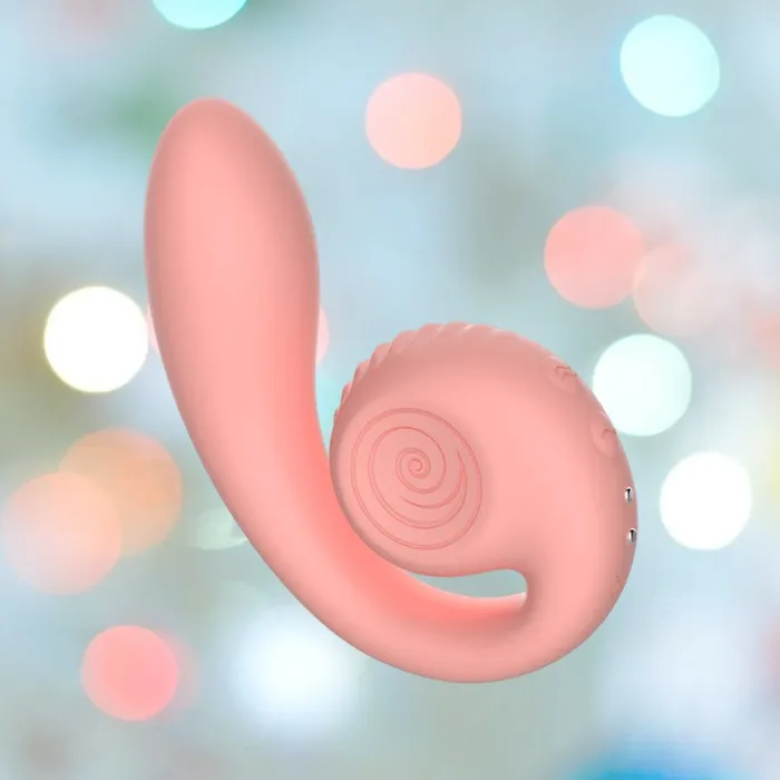 Vibrators Snail Vibe Snail Vibe Gizi GSpot Stimulator Peachy Pink