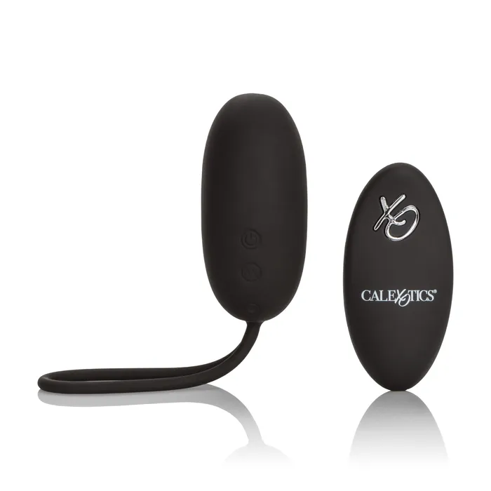 Anal CalExotics Silicone Remote Rechargeable Egg Black