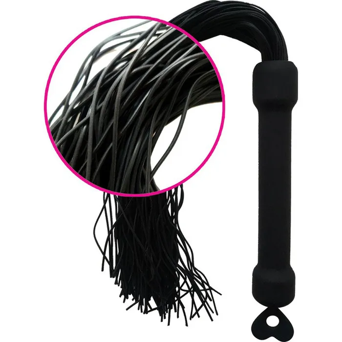 Anal Hott Products Whip It Black Tassel Whip