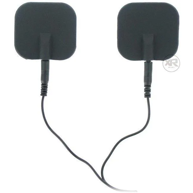 Anal Zeus Electrosex Zeus Electrosex Black Silicone Adhesive Pads