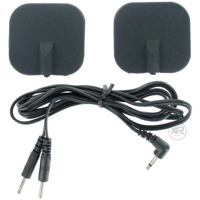 Anal Zeus Electrosex Zeus Electrosex Black Silicone Adhesive Pads