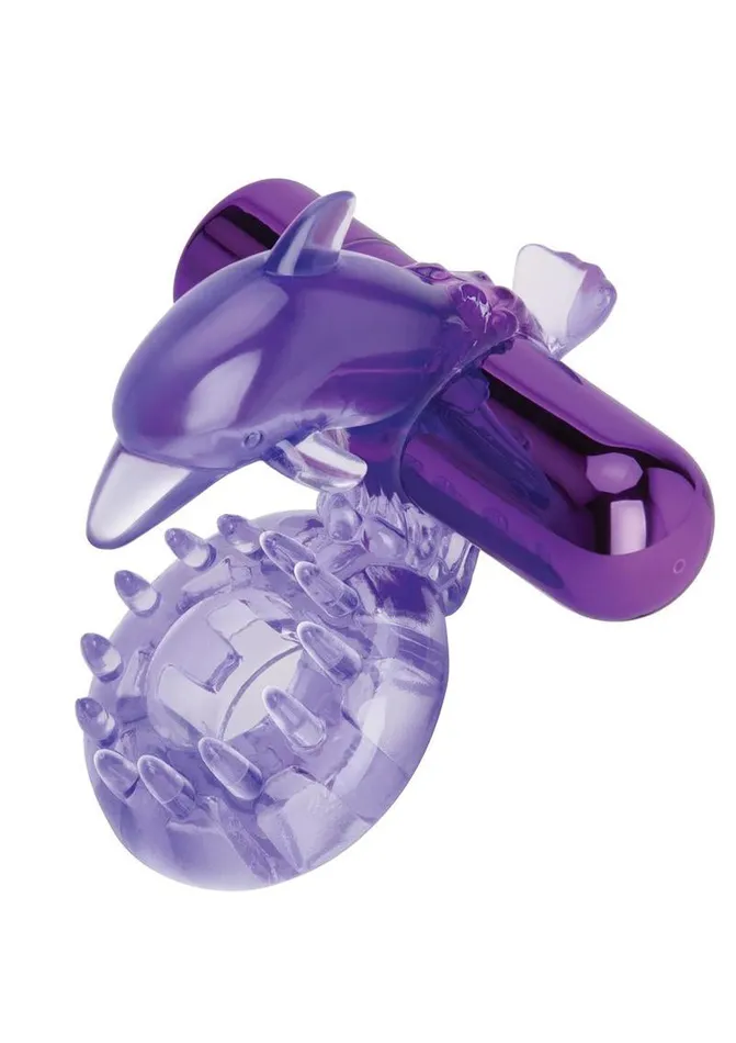Bodywand Male Sex Toys Bodywand Rechargeable Dolphin Ring With Ticklers Purple Bodywand Male Sex Toys Bodywand Rechargeable Dolphin Ring With Ticklers Purple