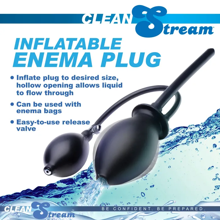 CleanStream Inflatable Enema Plug CleanStream Male Sex Toys