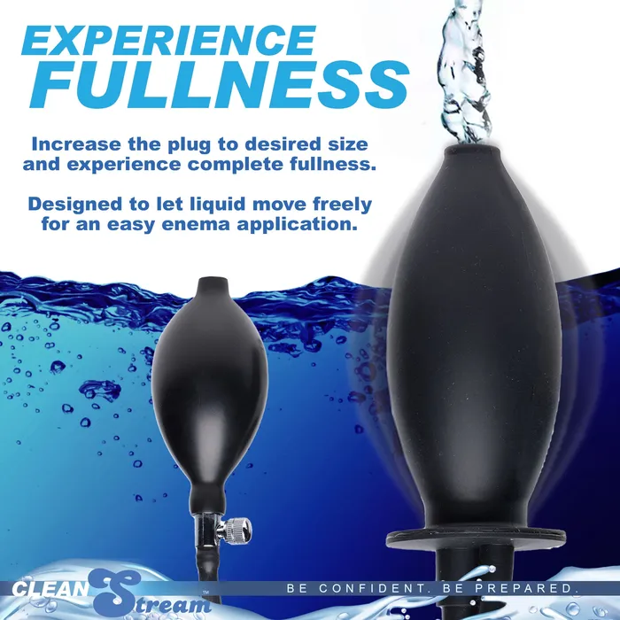 CleanStream Inflatable Enema Plug CleanStream Male Sex Toys