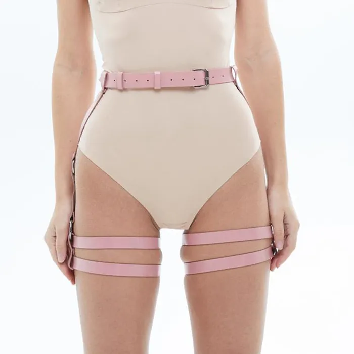 Dashdiamondx Vibrators PINK HARNESS