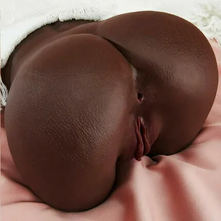 Elowen 45 LBS Chocolate Anal Realistic Butt Male Masturbator Acmejoy Male Sex Toys