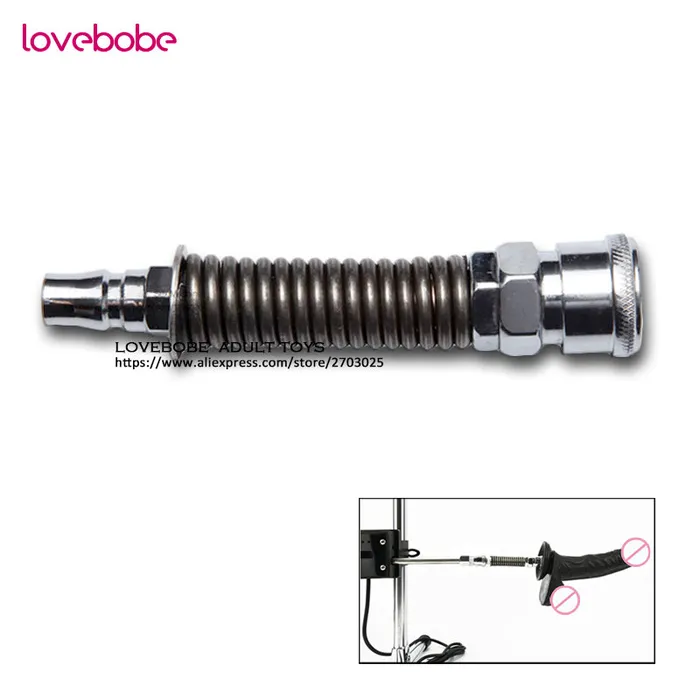 Female Sex Toys LAZADASEXTOYS Connecteur rapide de ressort pliable de jouets sexuels pour le vibrateur dattachement de Machine de sexe pour le gode et le masturbateur jouets sexuels adultes pour la femme Female Sex Toys LAZADASEXTOYS Connecteur rapide de ressort pliable de jouets sexuels pour le vibrateur dattachement de Machine de sexe pour le gode et le masturbateur jouets sexuels adultes pour la femme