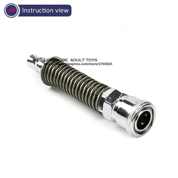 Female Sex Toys LAZADASEXTOYS Connecteur rapide de ressort pliable de jouets sexuels pour le vibrateur dattachement de Machine de sexe pour le gode et le masturbateur jouets sexuels adultes pour la femme