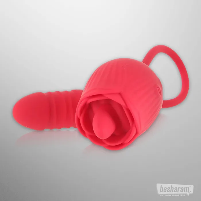 Female Sex Toys Voodoo Voodoo Beso TonguenCheek Dual Vibrator