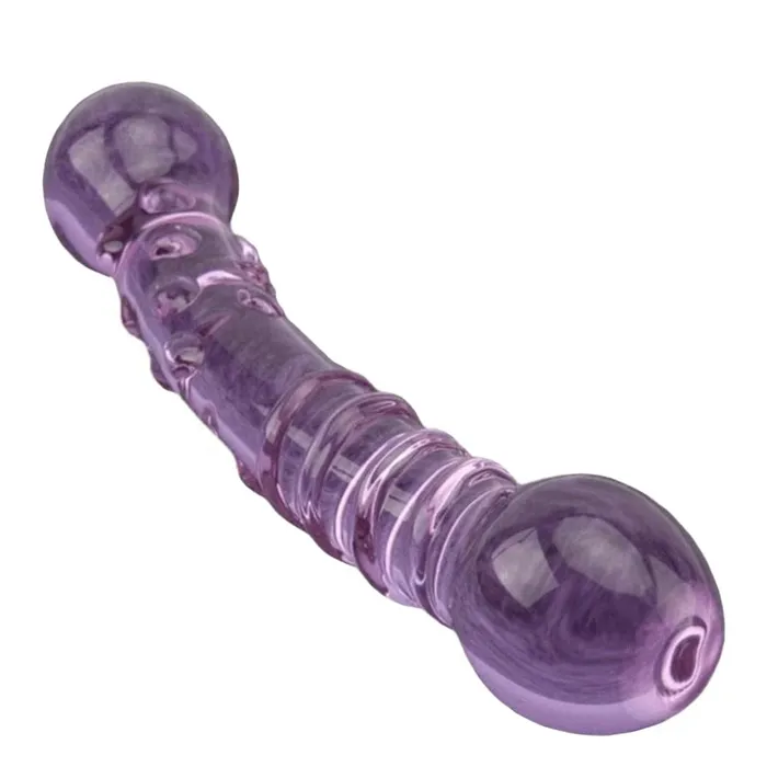 Glass Dual Action Double Ended Purple Dildo Doble Dp Penetration Lovegasm Dildos Glass Dual Action Double Ended Purple Dildo Doble Dp Penetration Lovegasm Dildos