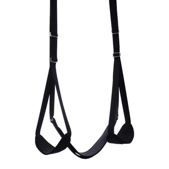 Hanging Pleasure Sling Leather Sex Swing Lovegasm Couples