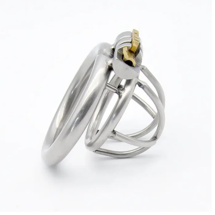 IGRARK 304 Stainless Steel 3 Size Bird Cock Cage Lock Adult Game Metal Male Chastity Belt Device Penis Ring Sex Toys For Men LAZADASEXTOYS Male Sex Toys