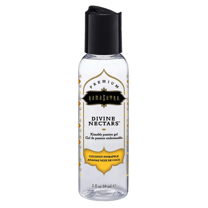 Kama Sutra Divine Nectars Flavored Body Glide Coconut Pineapple 2 Fl Oz 59ml Female Sex Toys Kama Sutra Divine Nectars Flavored Body Glide Coconut Pineapple 2 Fl Oz 59ml Female Sex Toys
