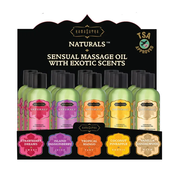 Kama Sutra Enhancers Naturals Massage Oil Pre Pack
