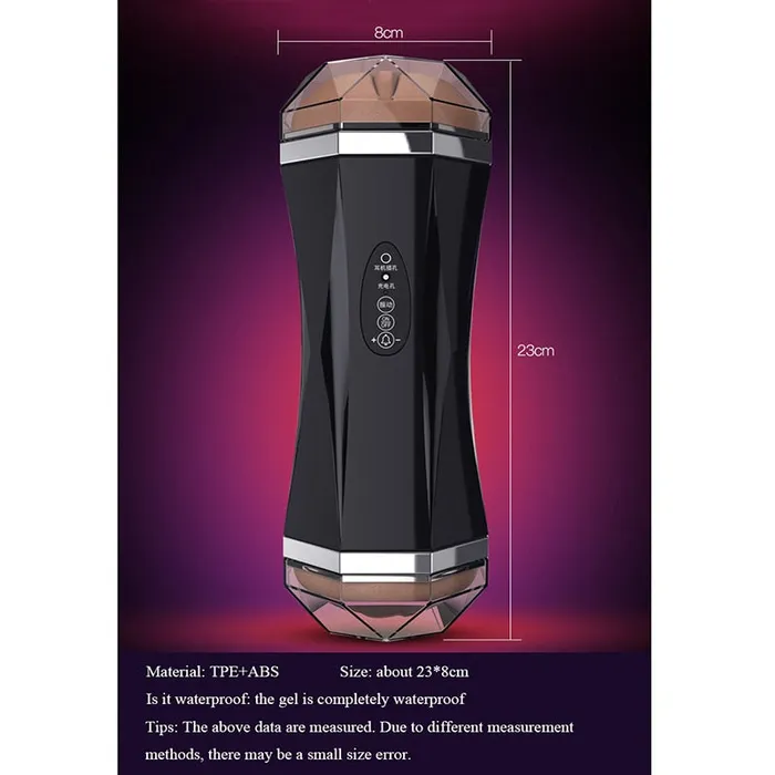 LAZADASEXTOYS Adult Sex Toys for Men Male Masturbation Artificial Vaginal Stimulation Penis Exerciser Pocket Pussy Magnetic Potential Male Sex Toys