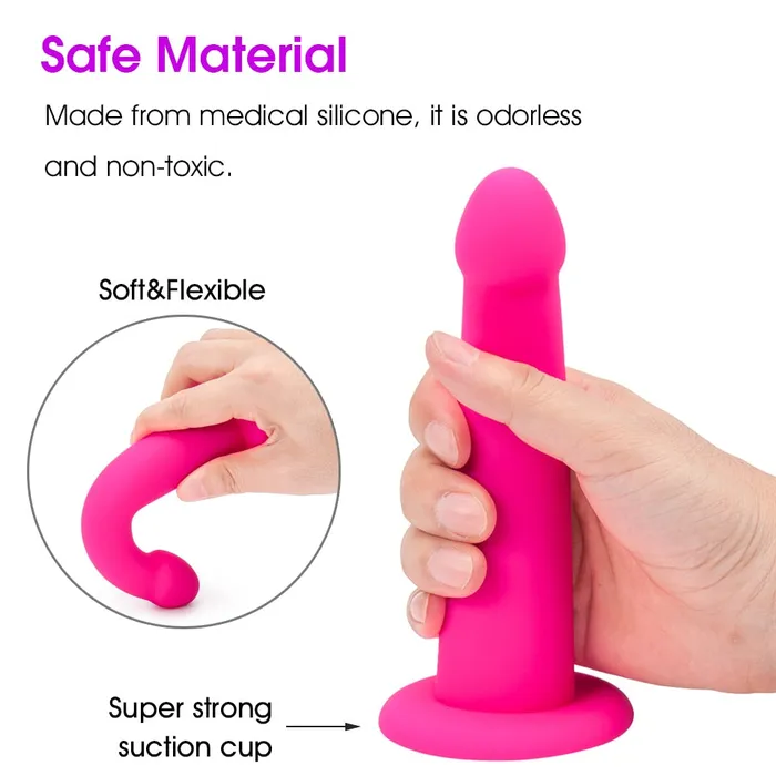 LAZADASEXTOYS Female Sex Toys Erotic Sextoy Lesbian Panties Strapon Dildo Realistic Strap On Harness Briefs Suction Cup Anal Dick Vibrator Sex Toys for Woman