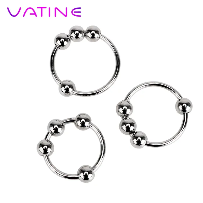 LAZADASEXTOYS Male Sex Toys VATINE Cock Ring Foreskin Male Chastity Device Stainless Steel Delay Ejaculation Sex toys for Men Penis Ring Penis Sleeve LAZADASEXTOYS Male Sex Toys VATINE Cock Ring Foreskin Male Chastity Device Stainless Steel Delay Ejaculation Sex toys for Men Penis Ring Penis Sleeve