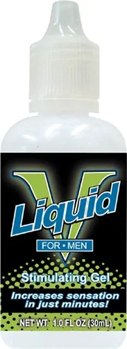 Liquid v for Men 1 Oz Bottle Body Action Female Sex Toys