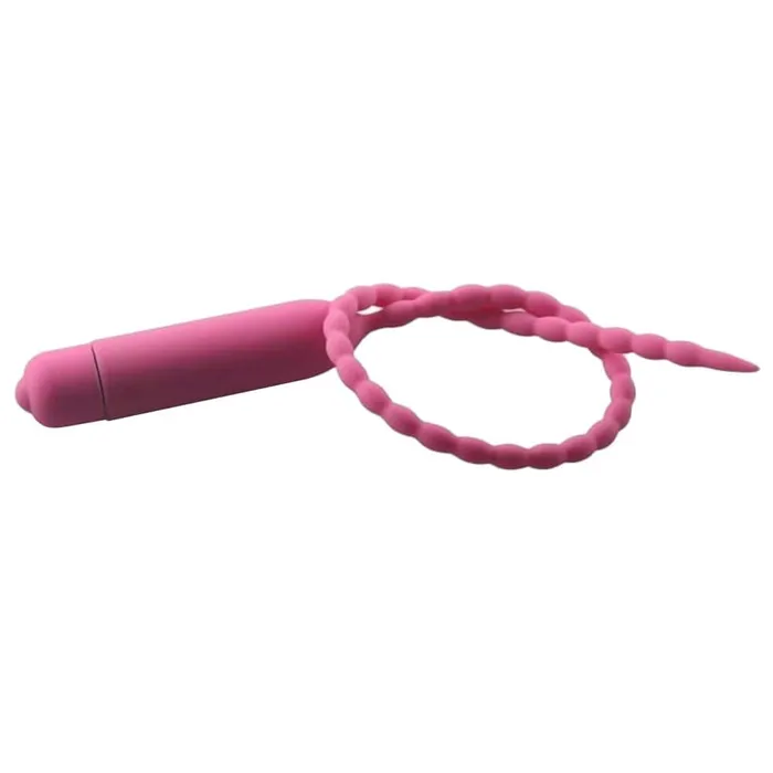 Long Vibrating Beaded Plug Male Sex Toy Lovegasm Anal