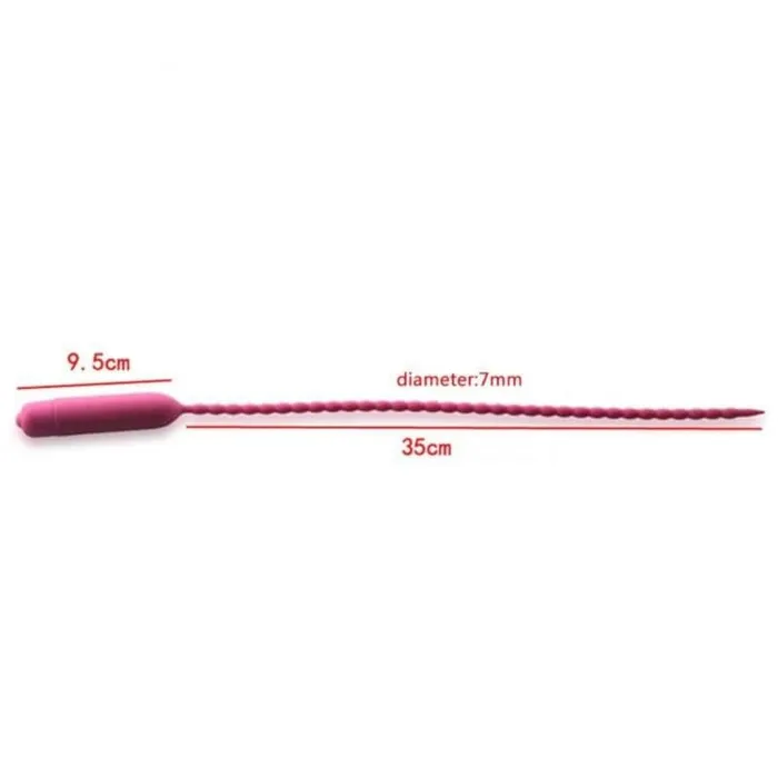 Long Vibrating Beaded Plug Male Sex Toy Lovegasm Anal