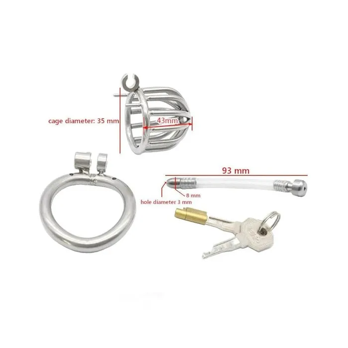Lovegasm Couples Birdcage Style Metal Device