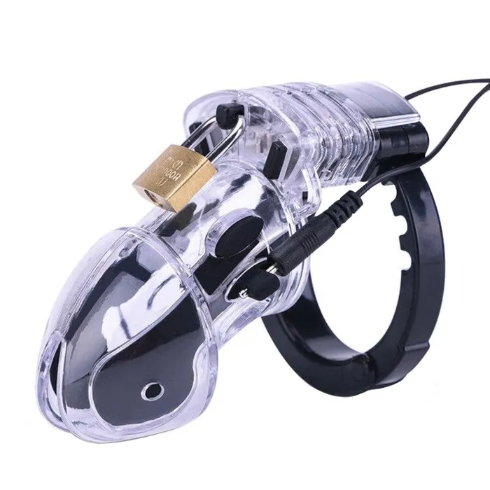 Lovegasm Male Sex Toys Electric High Intensity Shock Cuckold Cage