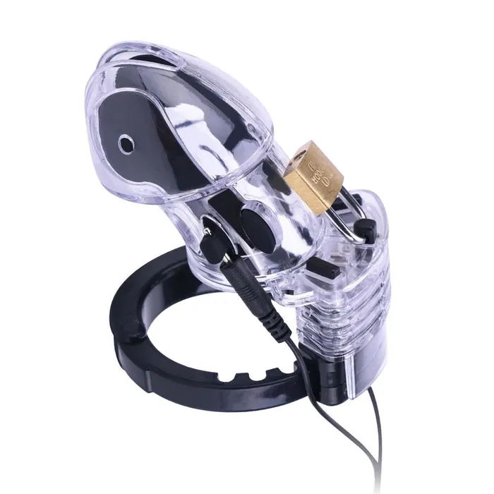 Lovegasm Male Sex Toys Electric High Intensity Shock Cuckold Cage
