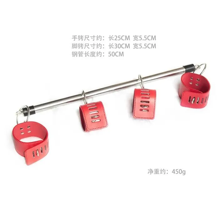 Lovegasm Male Sex Toys Power Exchange Sex Toy Thigh Leather Spreader Bar