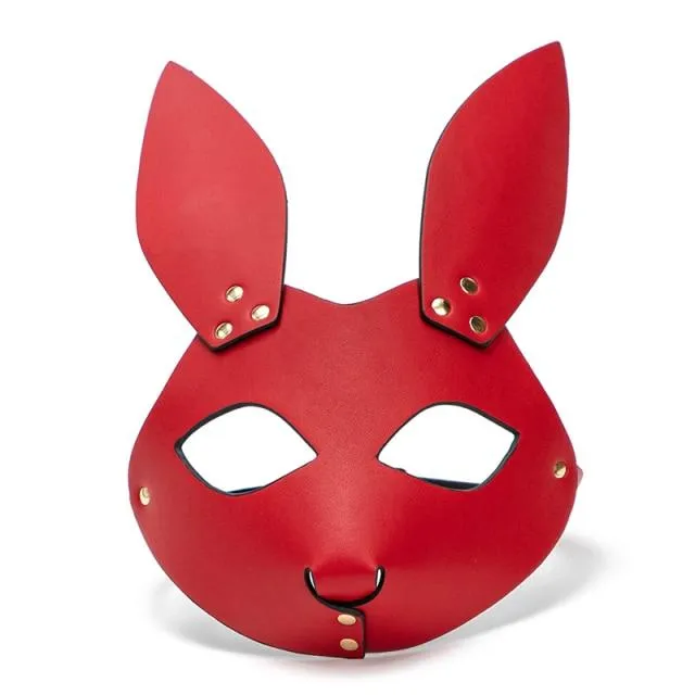Male Sex Toys Big Bad Leather Wolf Mask Lovegasm
