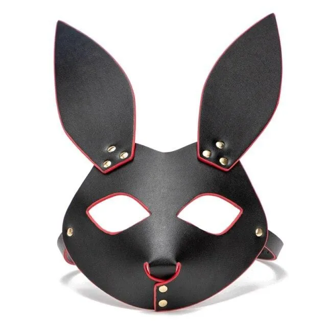 Male Sex Toys Big Bad Leather Wolf Mask Lovegasm