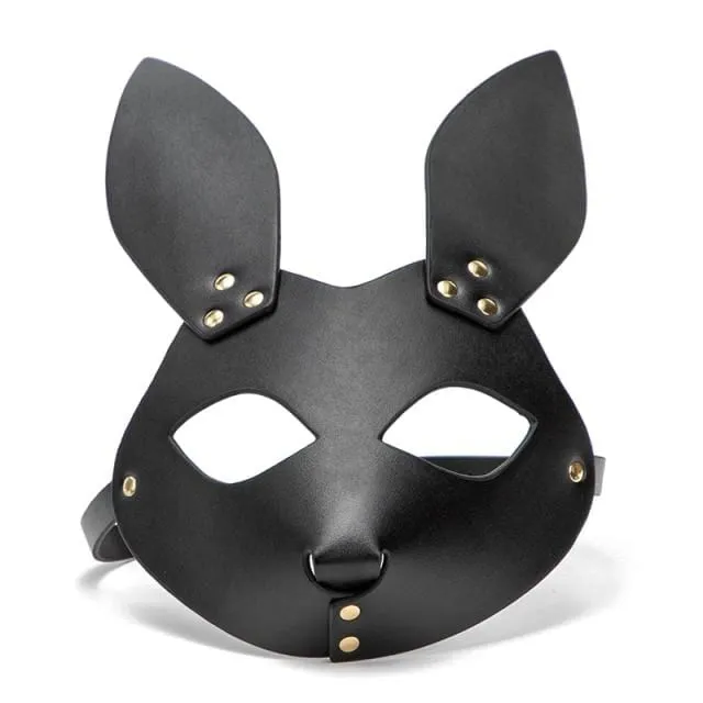 Male Sex Toys Big Bad Leather Wolf Mask Lovegasm