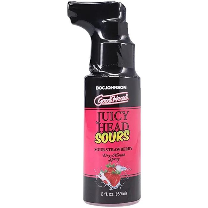 Male Sex Toys Doc Johnson Goodhead Juicy Head Dry Mouth Spray Sour Strawberry 2 Fl Oz Male Sex Toys Doc Johnson Goodhead Juicy Head Dry Mouth Spray Sour Strawberry 2 Fl Oz