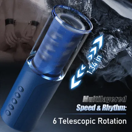 Male Sex Toys Enduro Telescopic Rotation Masturbation Cup AcmeJoy