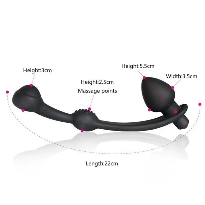 Male Sex Toys Pure Orgasmic Pleasure Vibrating Anal Balls Lovegasm