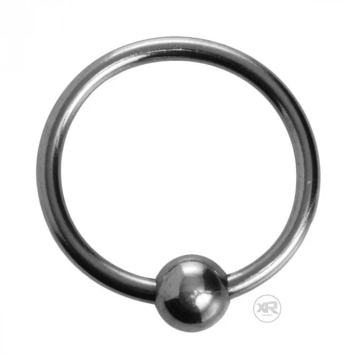 Master Series Male Sex Toys Steel Ball Head Ring
