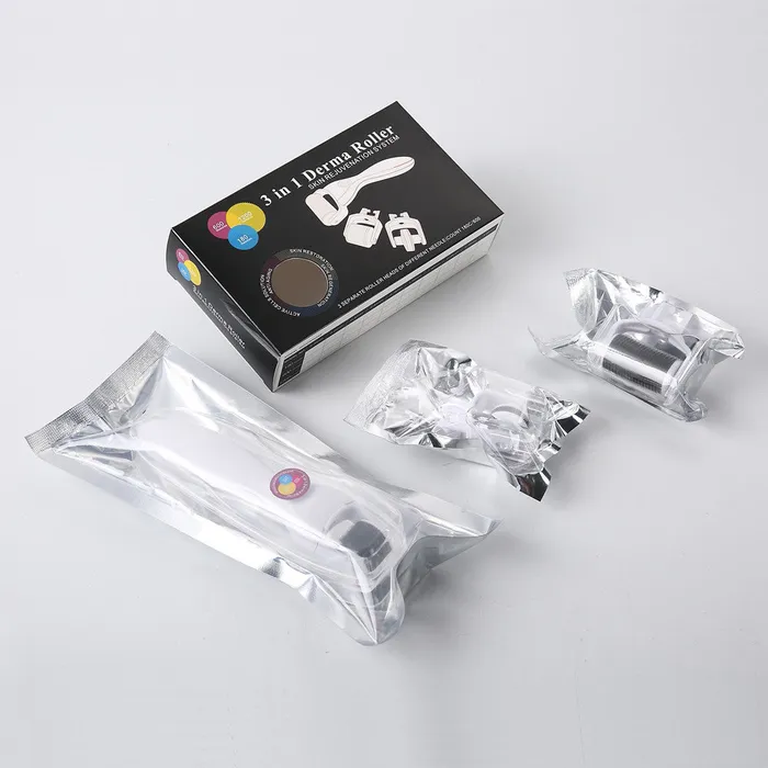 missammy Anal 3 in 1 Microneedle Derma Roller Meso Roller for Acne Scar Freckle Set210