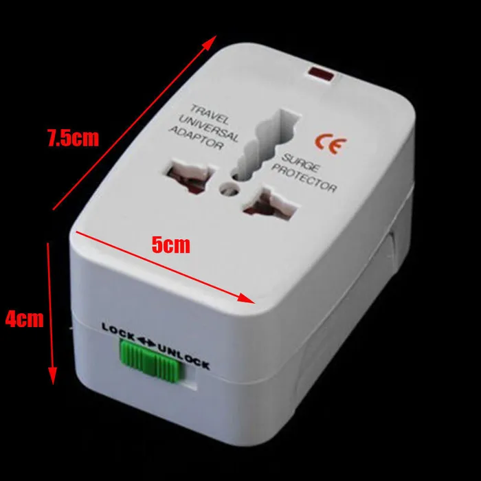 missammy Beauty Tool EU AU UK US To Universal World Travel AC Power Plug Convertor Adapter Socket503 Anal
