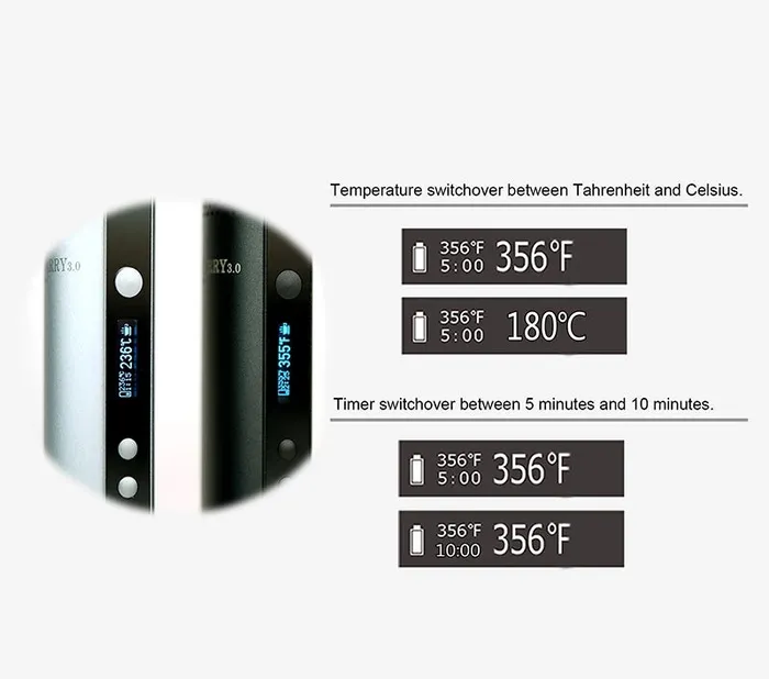 missammy Male Sex Toys Beauty Device XMAX STARRY 30 2 IN 1 VAPORIZER FOR DRY HERB AND WAX WITH VIBRATION ALERT 994