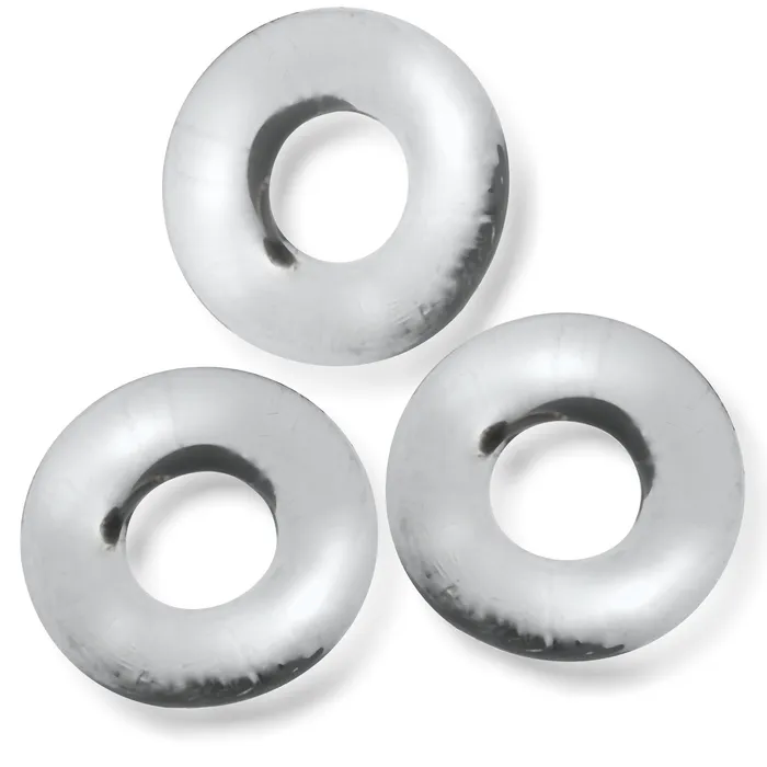 Oxballs Fat Willy 3Pack Jumbo CRings Clear Anal