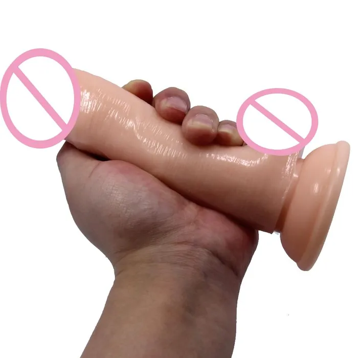 Squishy and 6 Dildo Base Clean Lovegasm Dildos