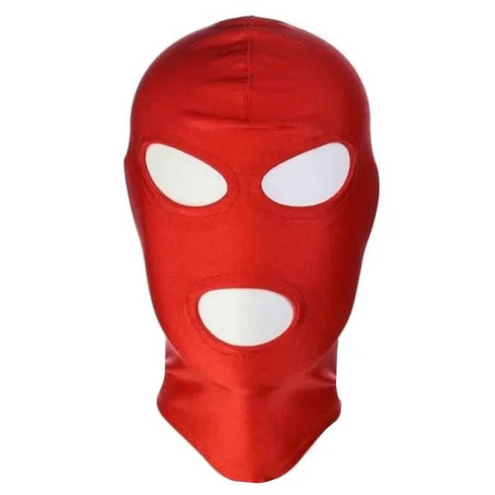 Stretchable Red Spandex Mask Lovegasm Vibrators