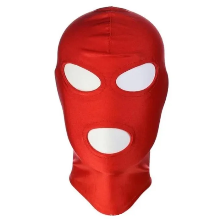 Stretchable Red Spandex Mask Lovegasm Vibrators