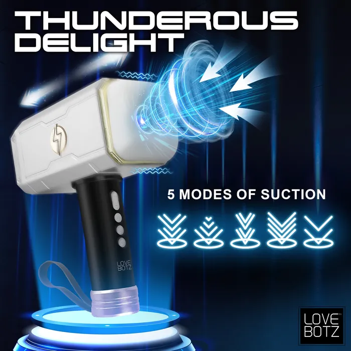 Thunder Stroker Sucking Masturbator LoveBotz Male Sex Toys