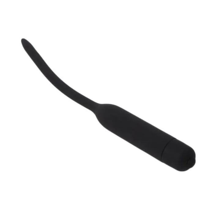 Vibrating Penis Smooth Silicone Plug Lovegasm Male Sex Toys