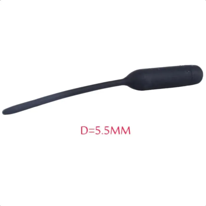Vibrating Penis Smooth Silicone Plug Lovegasm Male Sex Toys