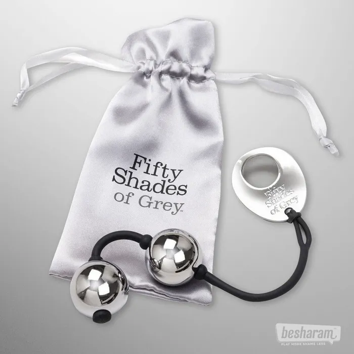 Vibrators Fifty Shades of Grey Fifty Shades Of Grey Silver Pleasure Balls